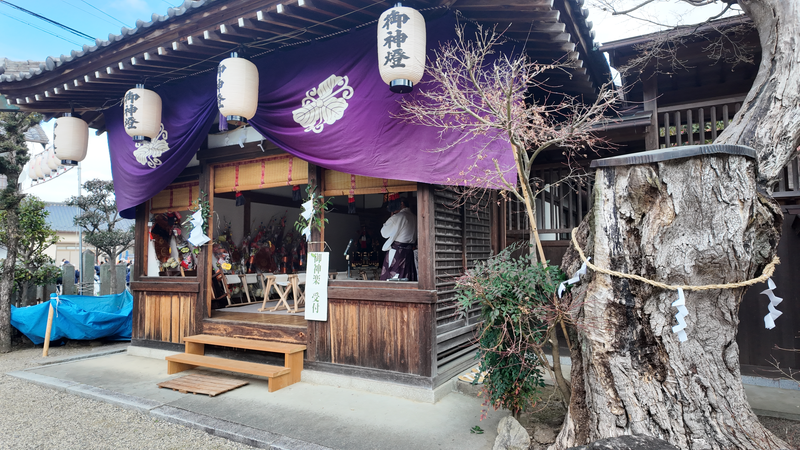 名張八日戎｜蛭子神社｜絵画教室ロク