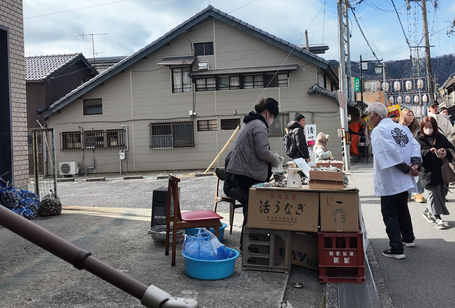 名張八日戎｜はまぐり｜絵画教室ロク