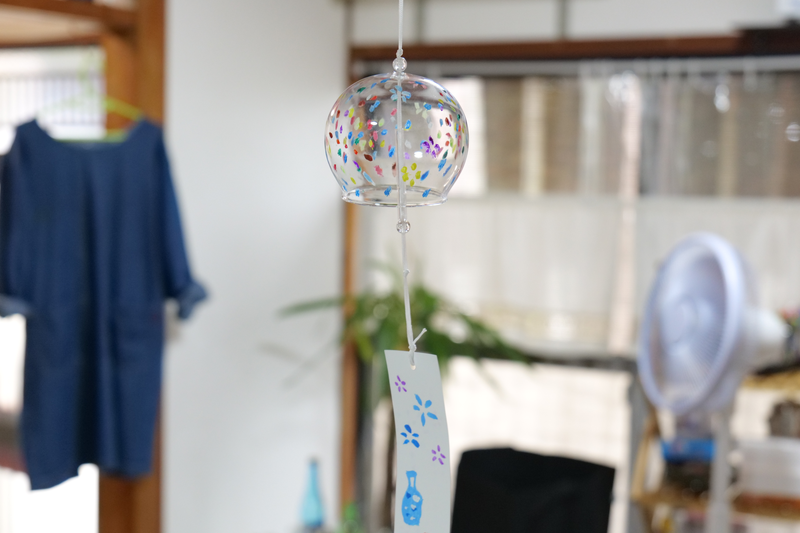 絵画教室ロク｜受講生が制作した風鈴の画像